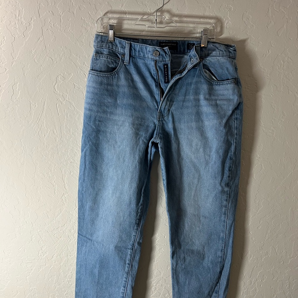 Lucky Brand Women's Boyfriend Jeans in Light Blue